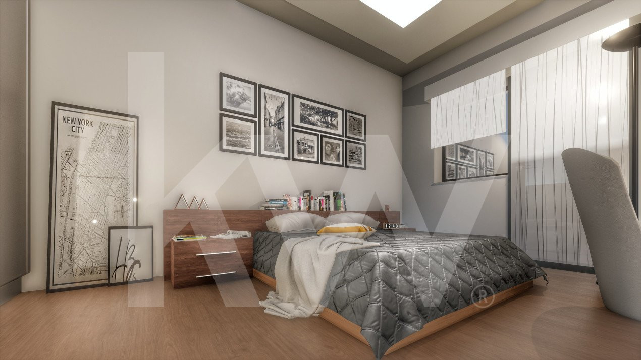 Apartament 3 camere - 2 bai - Logie 13.4 mp -Etaj 4