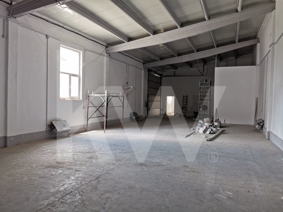 Hală industrială, spațiu depozitare, atelier producție, showroom, 240 mp, Sibiu