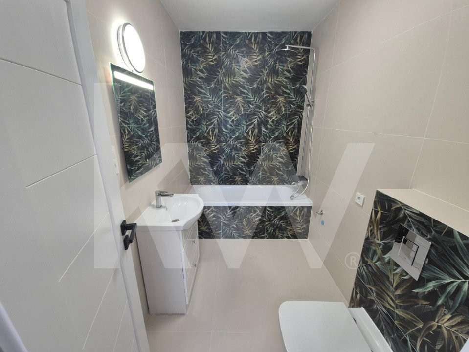 Apartament 3 camere - 2 bai - Logie 13.4 mp - Etaj Parter