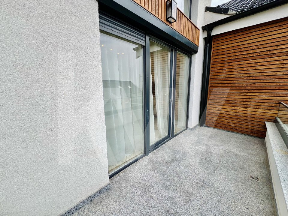 Penthouse 4 camere - mobilat si utilat, intabulat