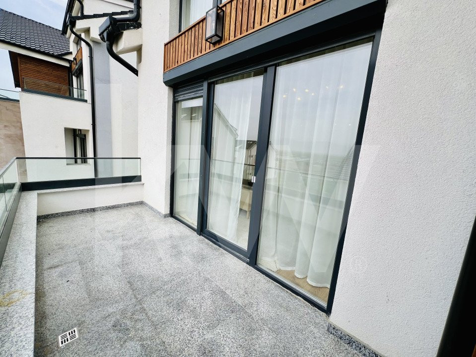 Penthouse 4 camere - mobilat si utilat, intabulat