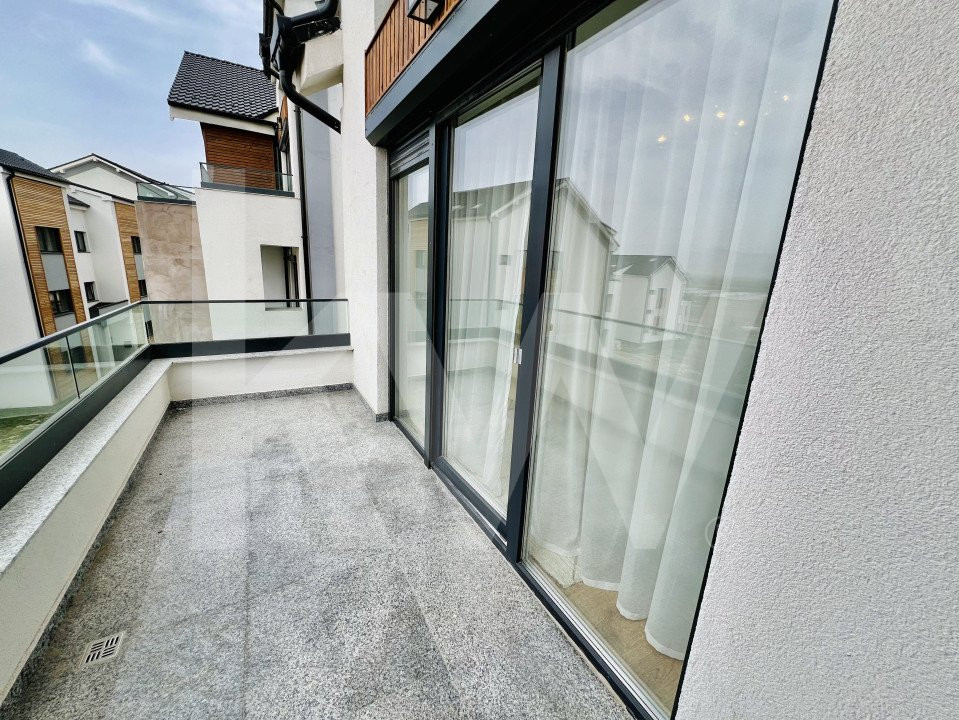 Penthouse 4 camere - mobilat si utilat, intabulat