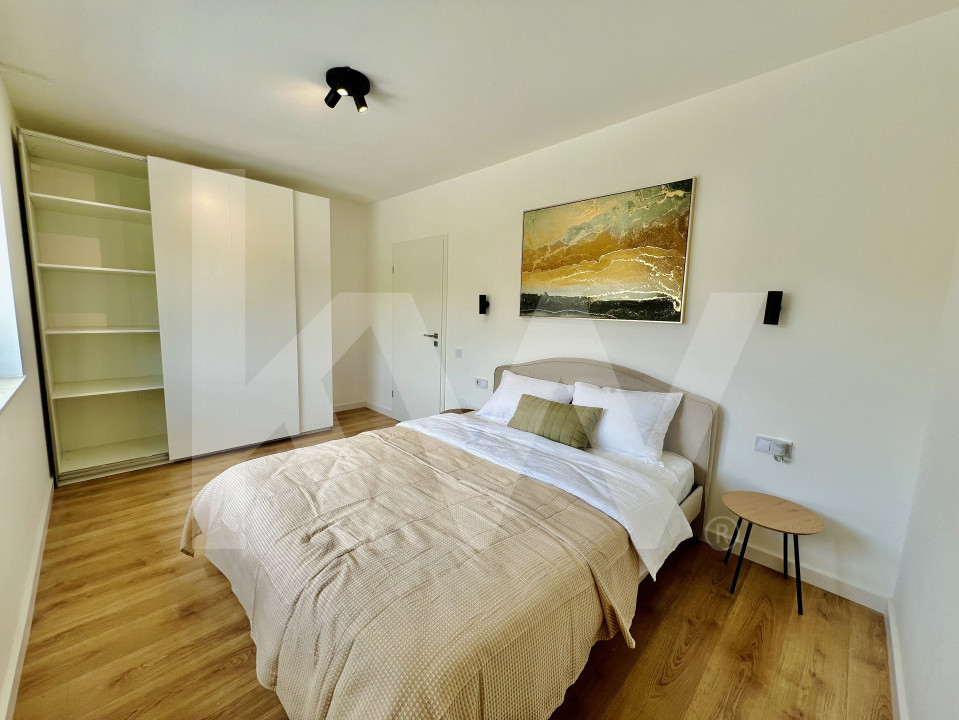 Penthouse 4 camere - mobilat si utilat, intabulat