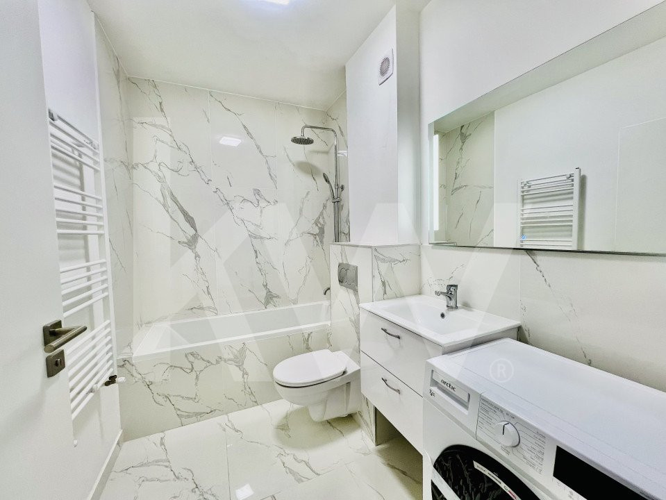 Penthouse 2 camere -  2 băi- mobilat - utilat, intabulat