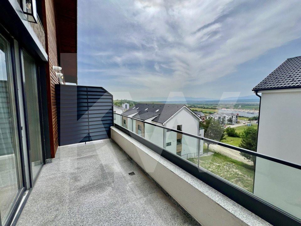 Penthouse 2 camere -  2 băi- mobilat - utilat, intabulat