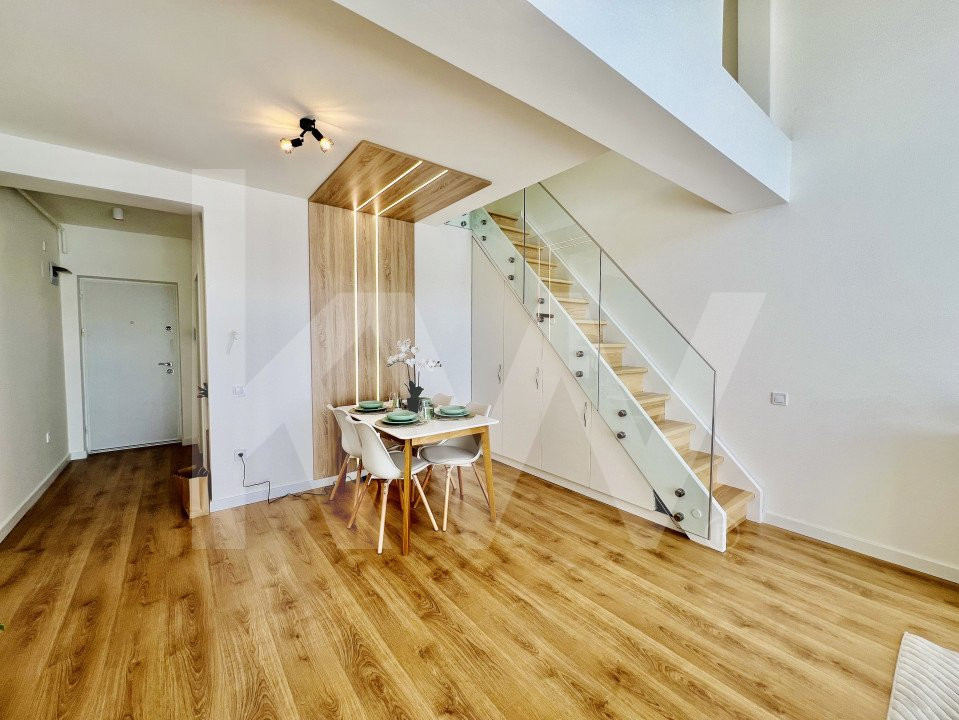 Penthouse 2 camere -  2 băi
